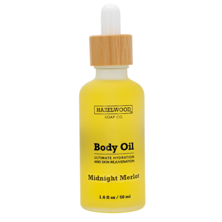 Midnight Merlot Mini Body Oil travel size 1.5 oz