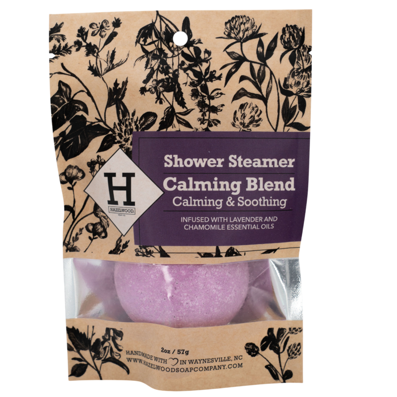 Calming Blend - Shower Steamer - Hazelwood