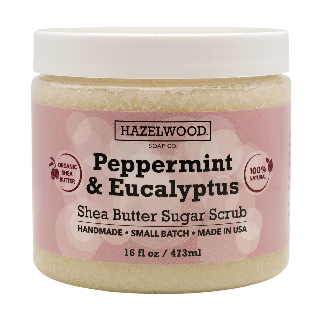 HSCo Peppermint & Eucalyptus Shea Butter Sugar Scrub