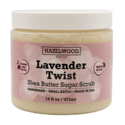 HSCo Lavender Twist Sugar Scrub