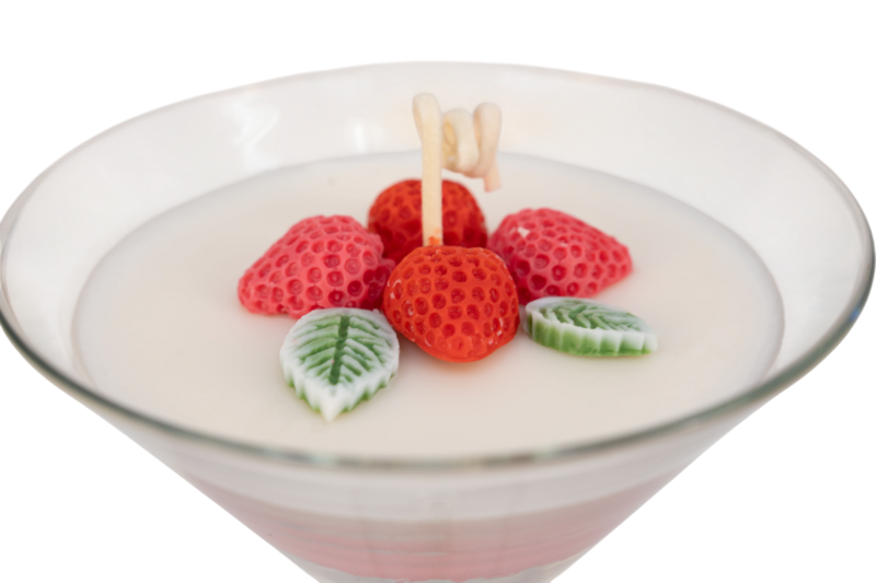 French Martini Soy Wax Candle - Hazelwood