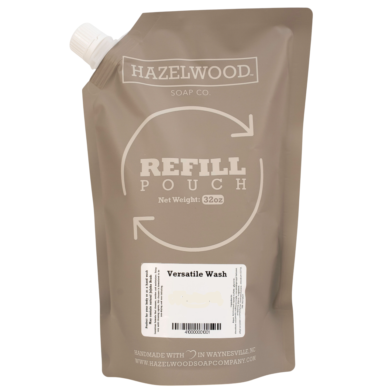 HSCo Versatile Wash Refill 32 oz Pouch