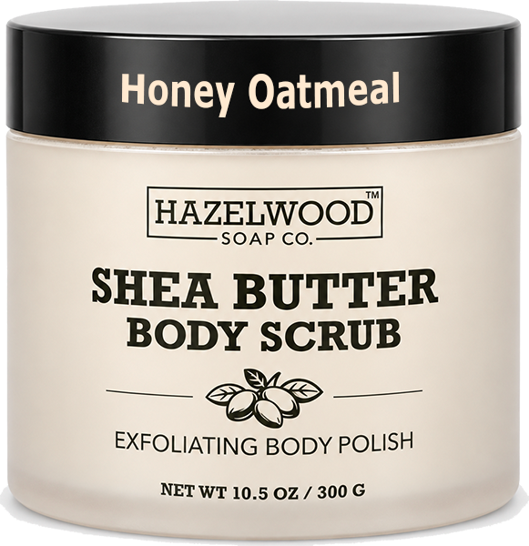 HSCo Honey Oatmeal Shea Butter Sugar Scrub