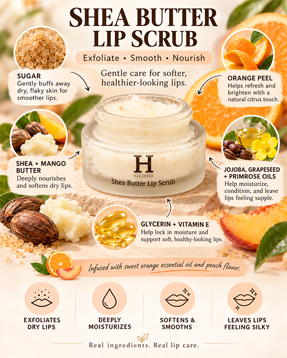 HSCo Shea Butter Lip Scrub