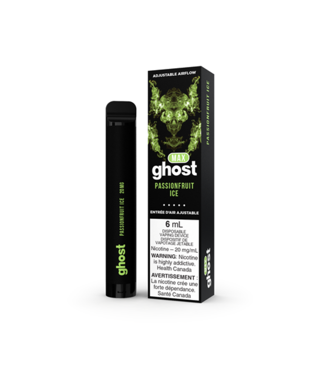 GHOST MAX BOLD 50 PASSIONFRUIT ICE 20MG single