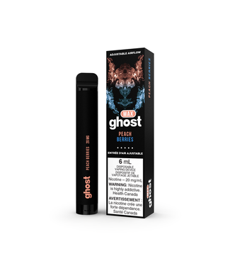 GHOST MAX BOLD 50 PEACH BERRIES 20MG single