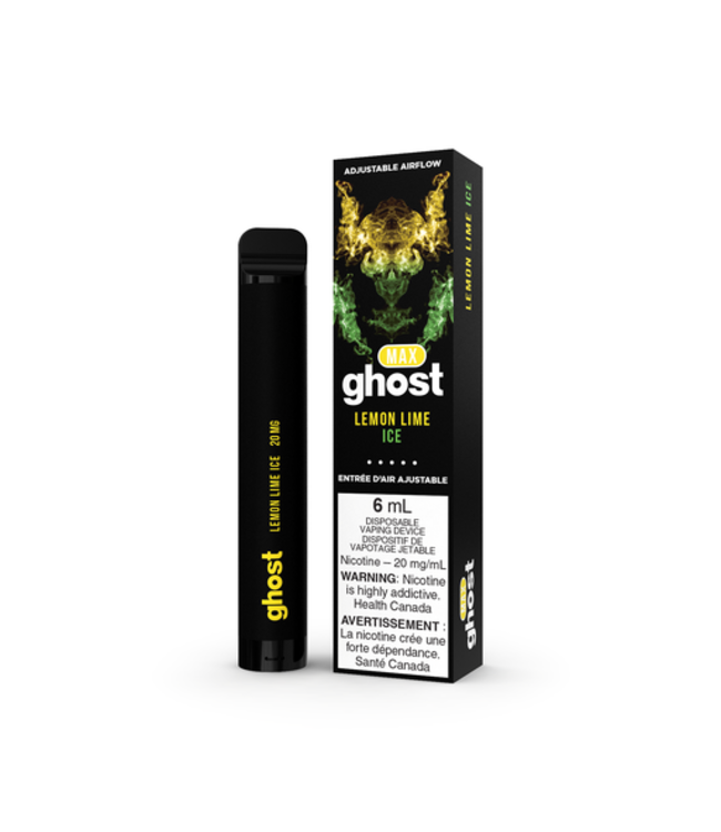 GHOST MAX LEMON LIME ICE 20MG single