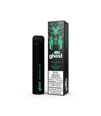 GHOST MEGA GREEN APPLE ICE 20MG single