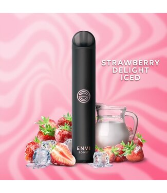 ENVI BOOST STRAWBERRY DELIGHT ICED 20MG single