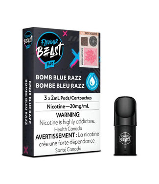 FLAVOUR BEAST FLAVOUR BEAST POD BOMB BLUE RAZZ 20MG