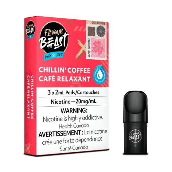 FLAVOUR BEAST POD CHILLIN COFFEE 20MG