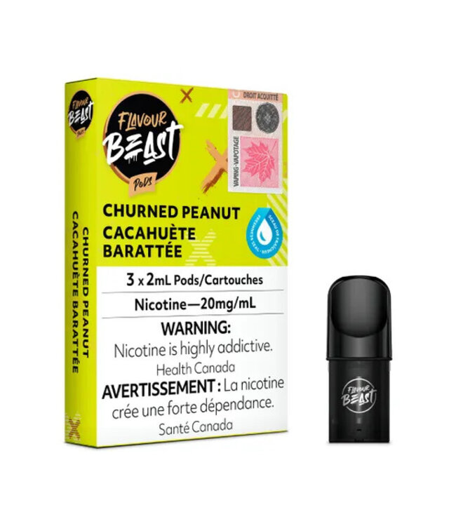 FLAVOUR BEAST POD CHURNED PEANUT