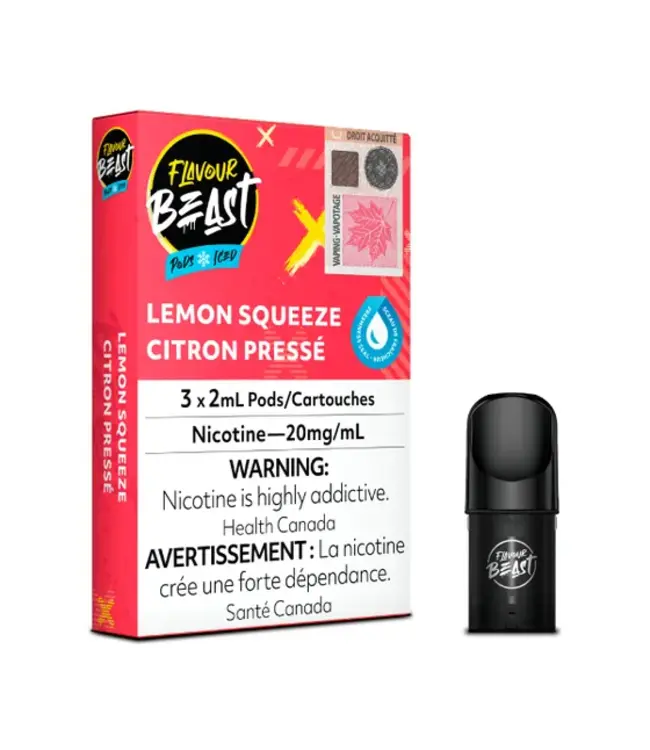 FLAVOUR BEAST POD LEMON SQUEEZE