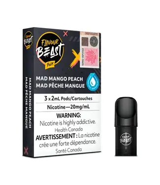 FLAVOUR BEAST FLAVOUR BEAST POD MAD MANGO PEACH