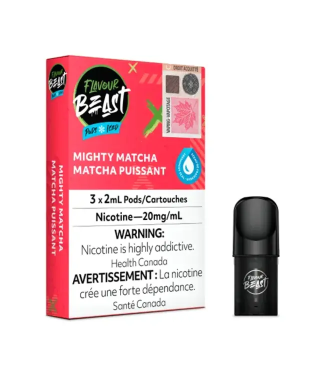 FLAVOUR BEAST POD MIGHTY MATCHA ICED