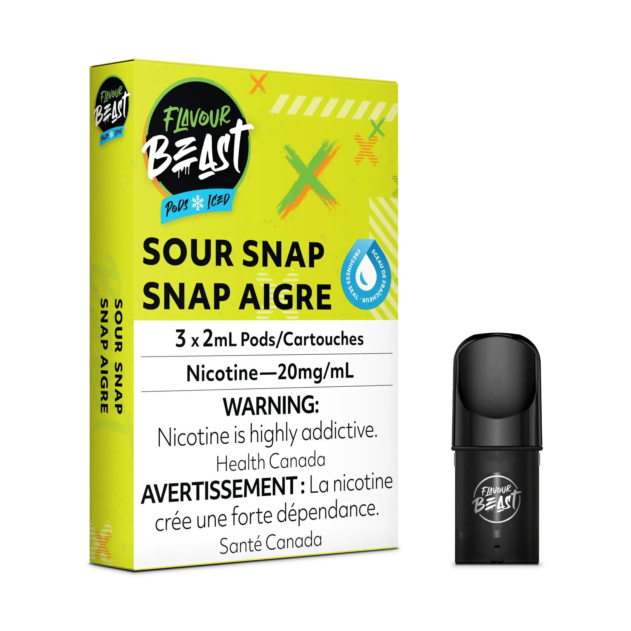 FLAVOUR BEAST POD SLAMMIN' STS (SOUR SNAP)