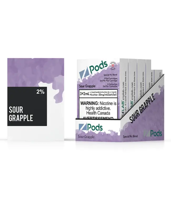 ZPOD-SOUR GRAPPLE 20MG