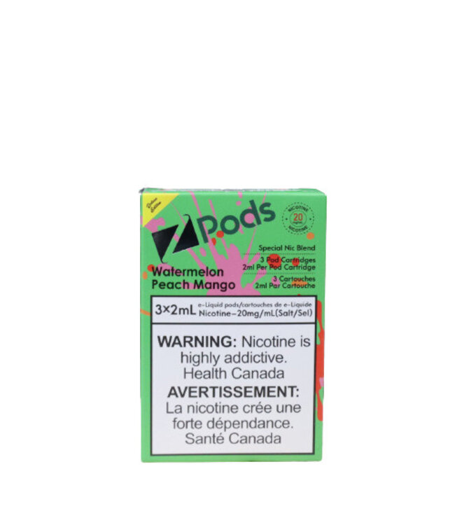 ZPOD-WATERMELON PEACH MANGO 20MG