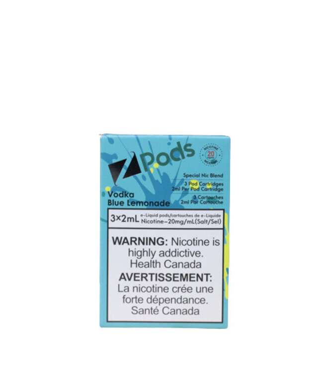 ZPOD-VODKA BLUE LEMONADE 20MG