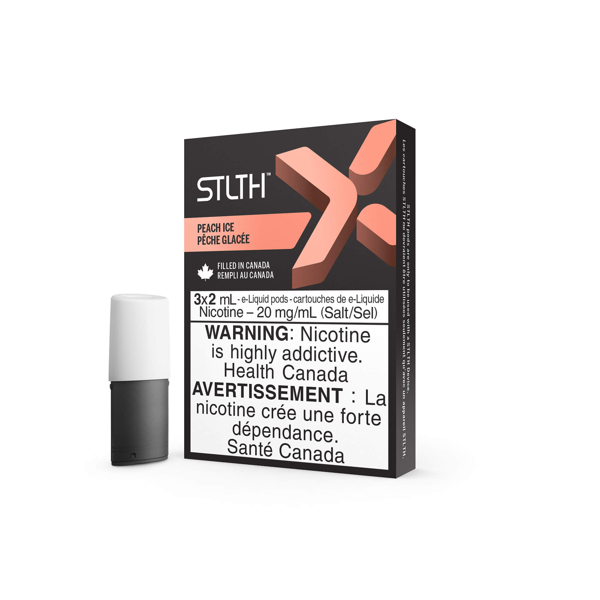 STLTH X PEACH ICE 20MG