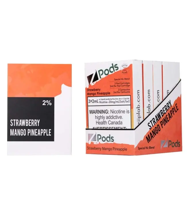 ZPOD-STRAWBERRY MANGO PINEAPPLE 20MG