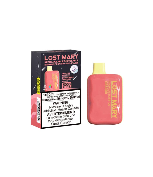 LOST MARY 5000 PUFFS TROPICAL BLISS ICE