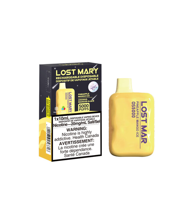 LOST MARY 5000 PUFFS PINEAPPLE MANGO ICE