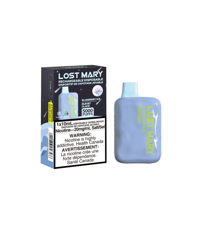 LOST MARY 5000 PUFFS BLUEBERRY ICE