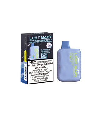 LOST MARY LOST MARY 5000 PUFFS BLUE RAZZ ICE