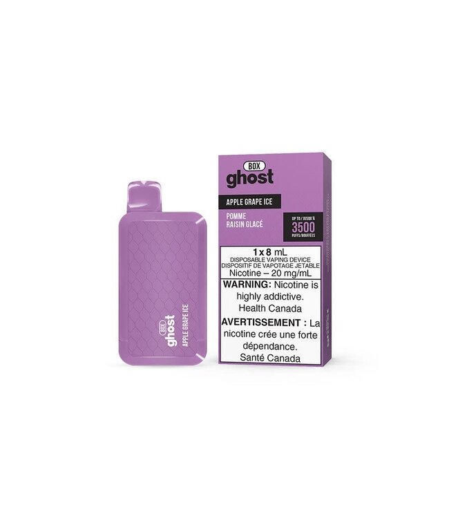 GHOST BOX 3500 PUFFS APPLE GRAPE ICE