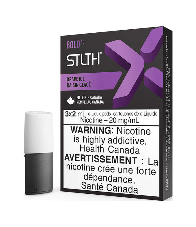 STLTH X POD GRAPE ICE 20MG BOLD 50