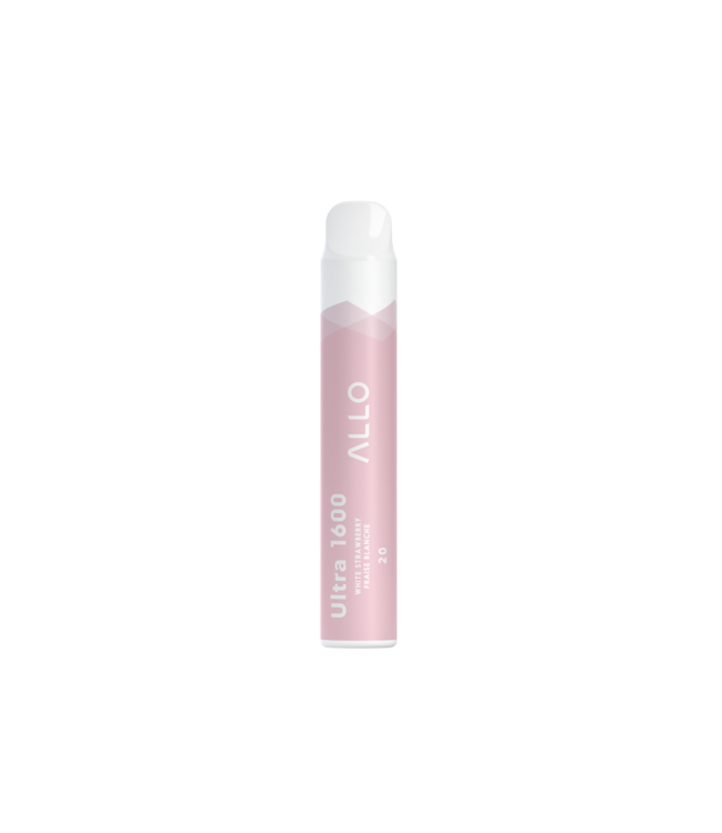 ALLO 1600 WHITE STRAWBERRY 20MG