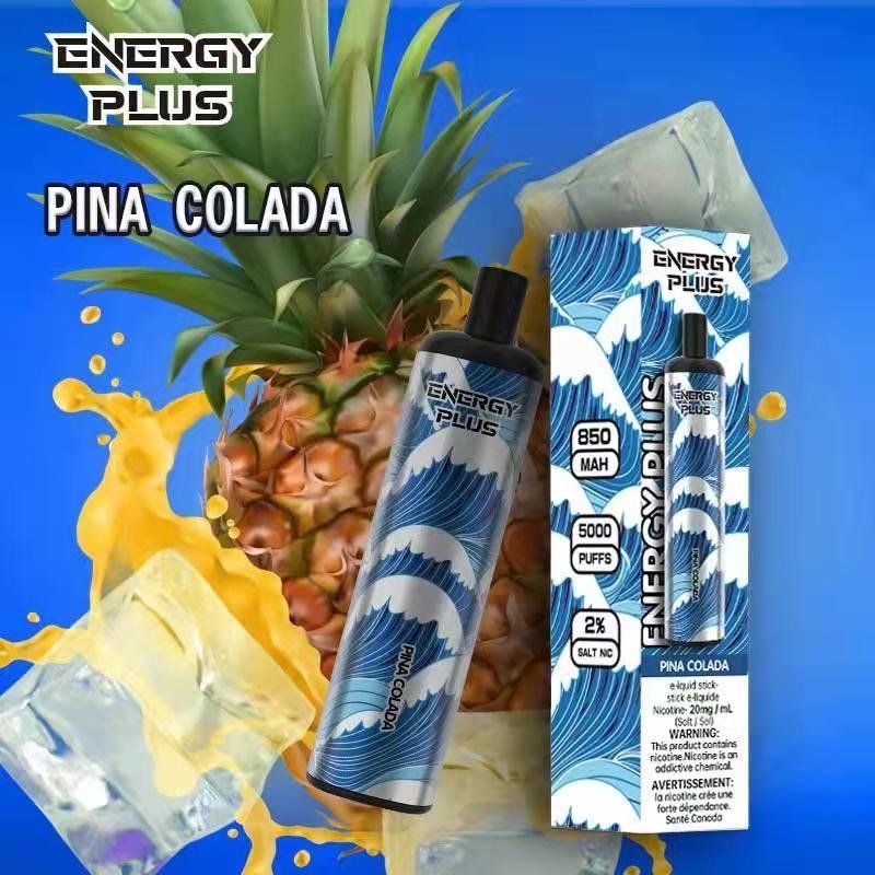 ENERGY PINA COLADA RUM 20MG single Lucky Vape