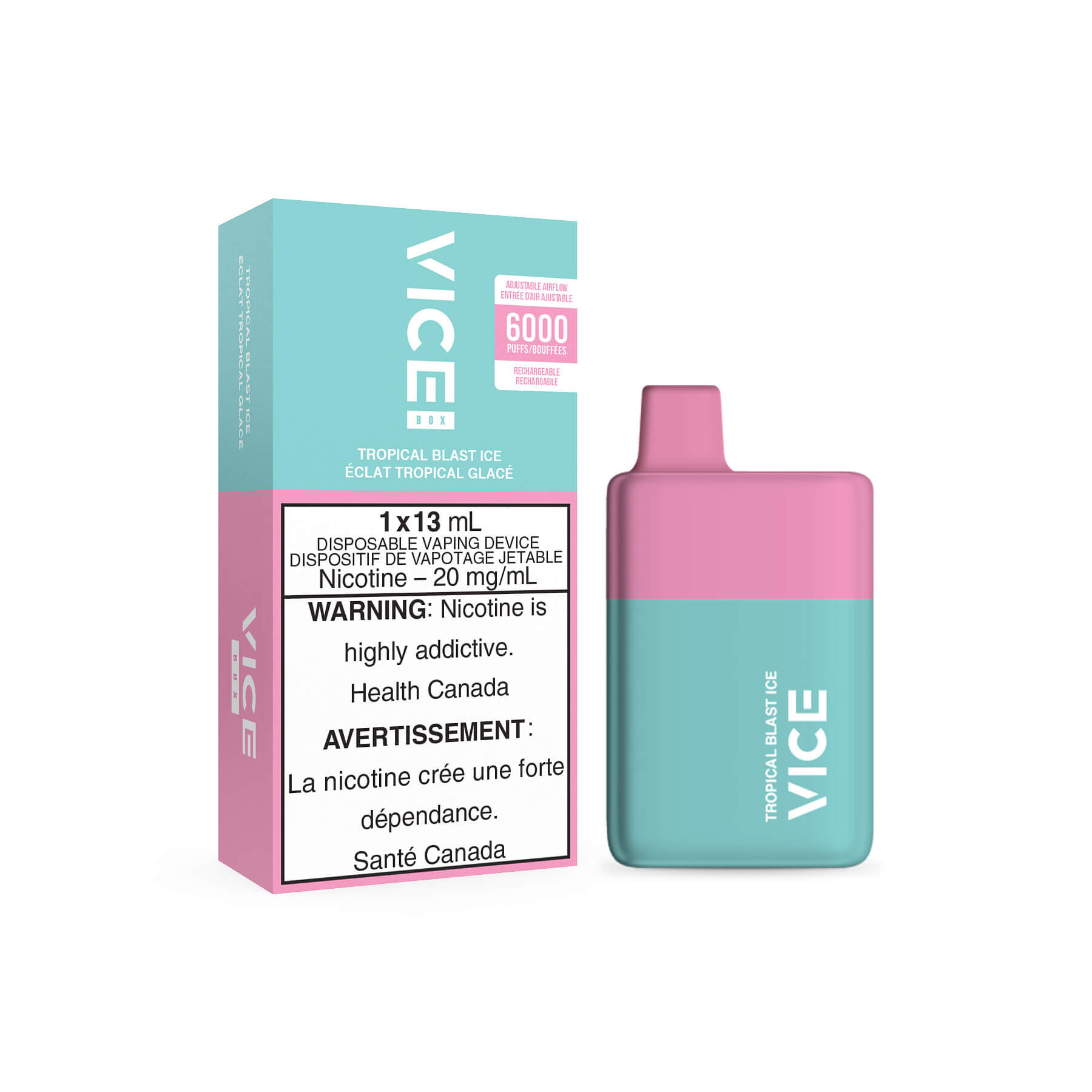 VICE BOX DISPOSABLE TROPICAL BLAST ICE