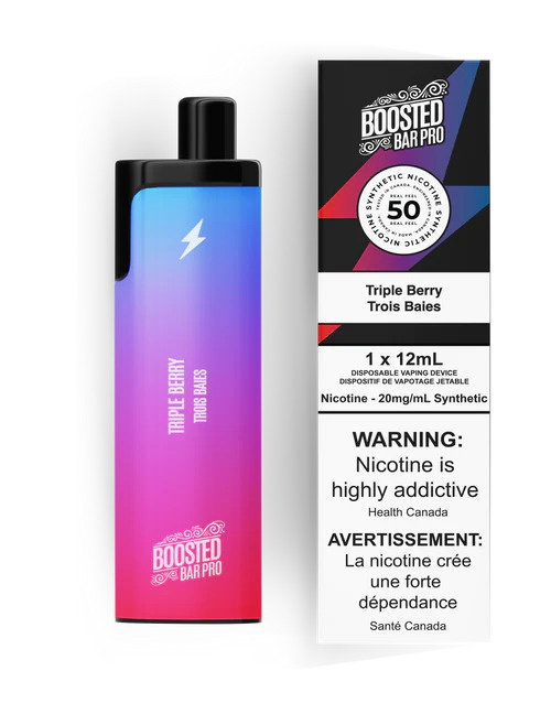 BOOSTED BAR PRO 5000 TRIPLE BERRY