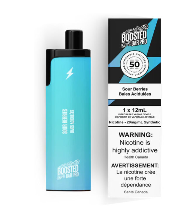 BOOSTED BAR PRO 5000 PUFF SOUR BERRIES