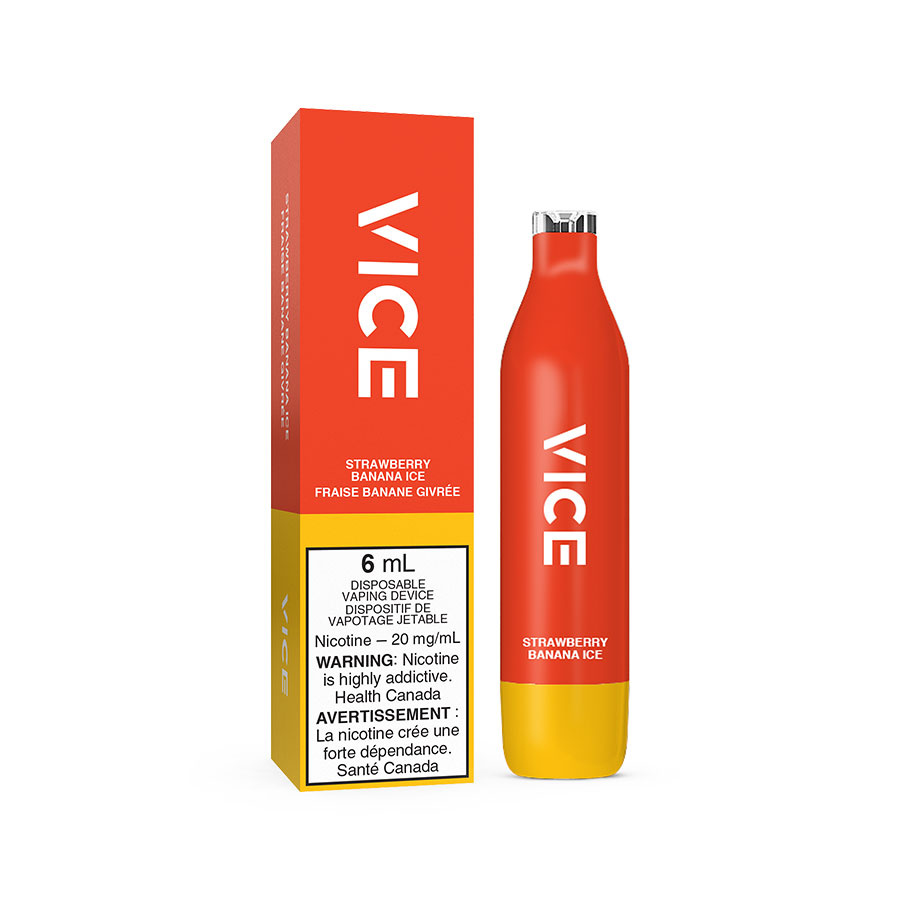VICE 2500 STRAWBERRY BANANA ICE