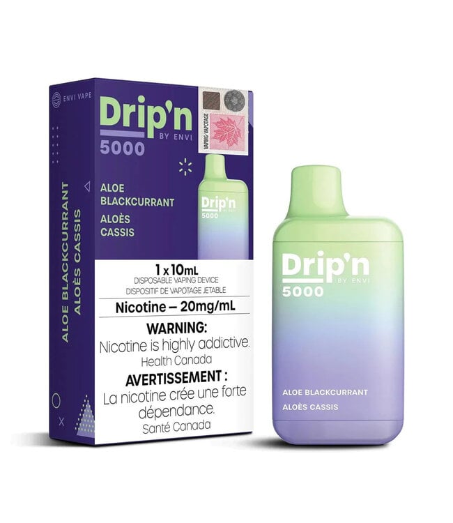 DRIP'N 5000 PUFFS ALOE BLACKCURRANT