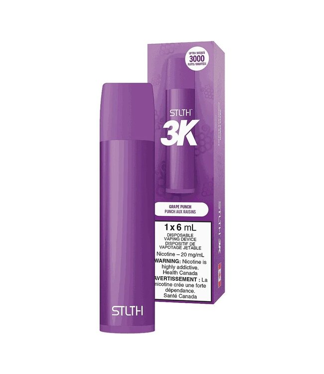 STLTH 3K GRAPE PUNCH