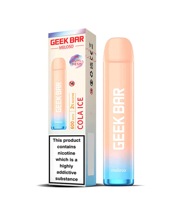 GEEK BAR 600 PUFFS COLA ICE