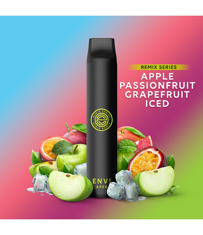 ENVI APEX SINGLE APPLE PASSIONFRUIT GRAPEFRUIT ICE 20MG single