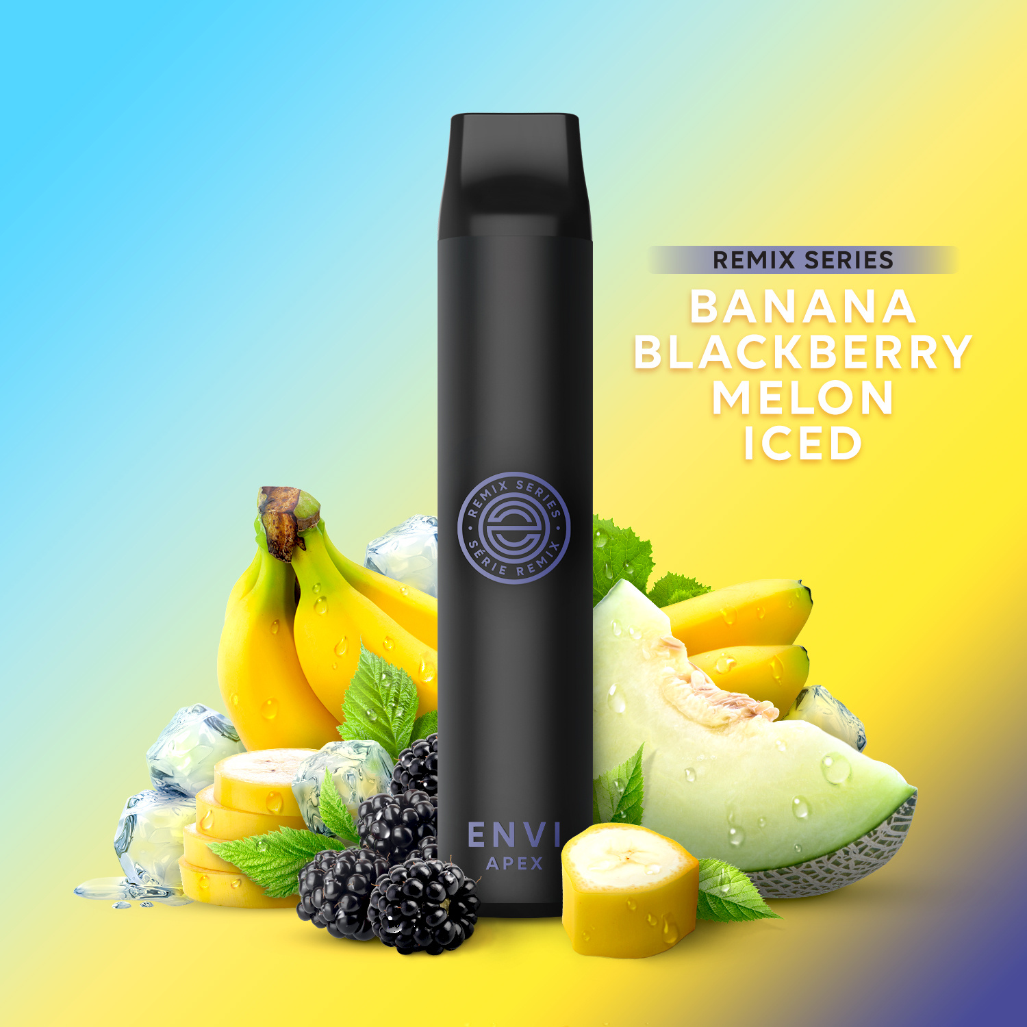 ENVI APEX SINGLE BANANA BLACKBERRY MELON ICE 20MG single