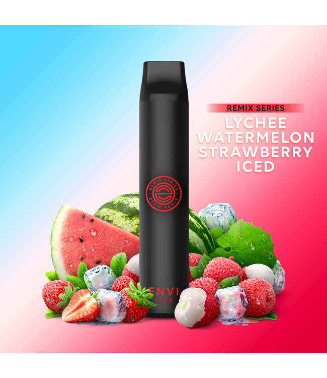 ENVI APEX SINGLE LYCHEE WATERMELON STRAWBERRY ICED 20MG single