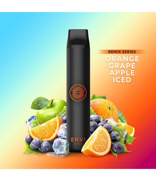 ENVI APEX SINGLE ORANGE GRAPE APPLE ICED 20MG single