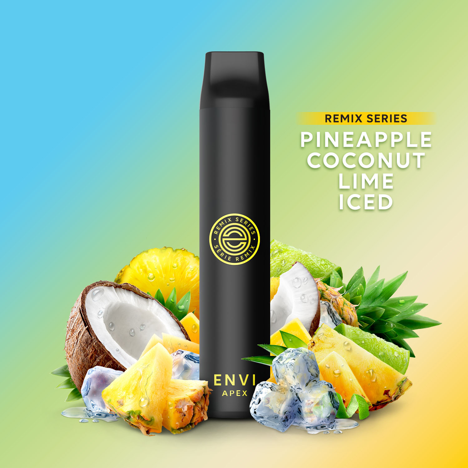 ENVI APEX SINGLE PINEAPPLE COCONUT LIME ICED 20MG single