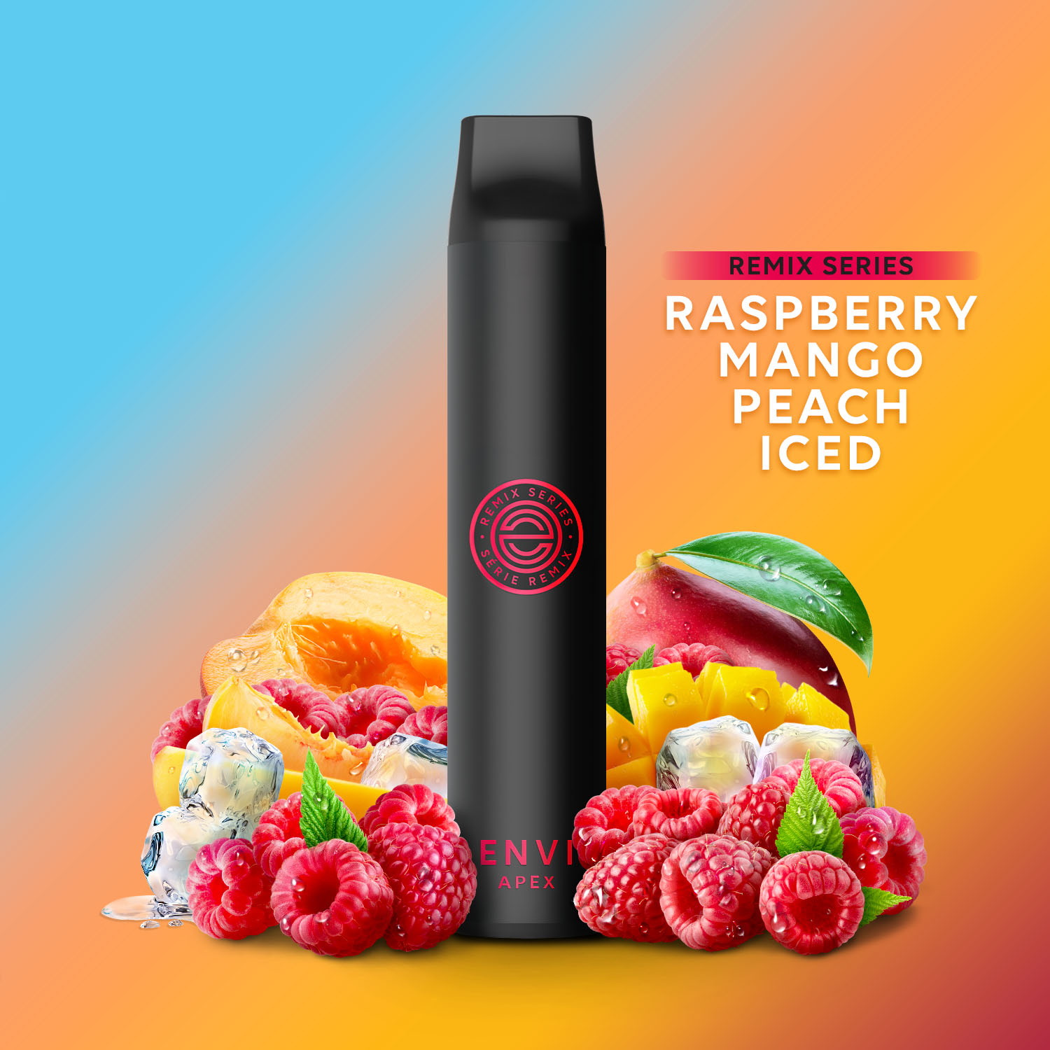 ENVI APEX SINGLE RASPBERRY MANGO PEACH ICED 20MG single