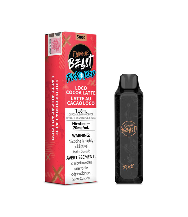 FLAVOUR BEAST FIXX  LOCO COCOA LATTE ICED 20MG