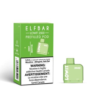 ELFBAR LOWIT 2500 PUFFS  MINT