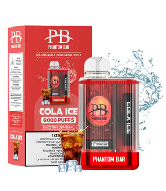 PHANTOM BAR 6000 PUFFS COLA ICE