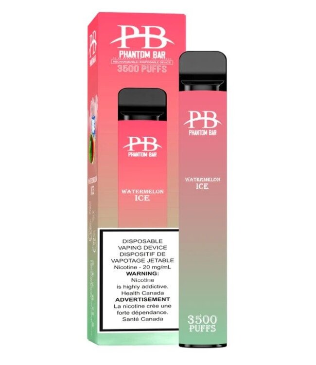 PHANTOM BAR 3500 PUFFS WATERMELON ICE